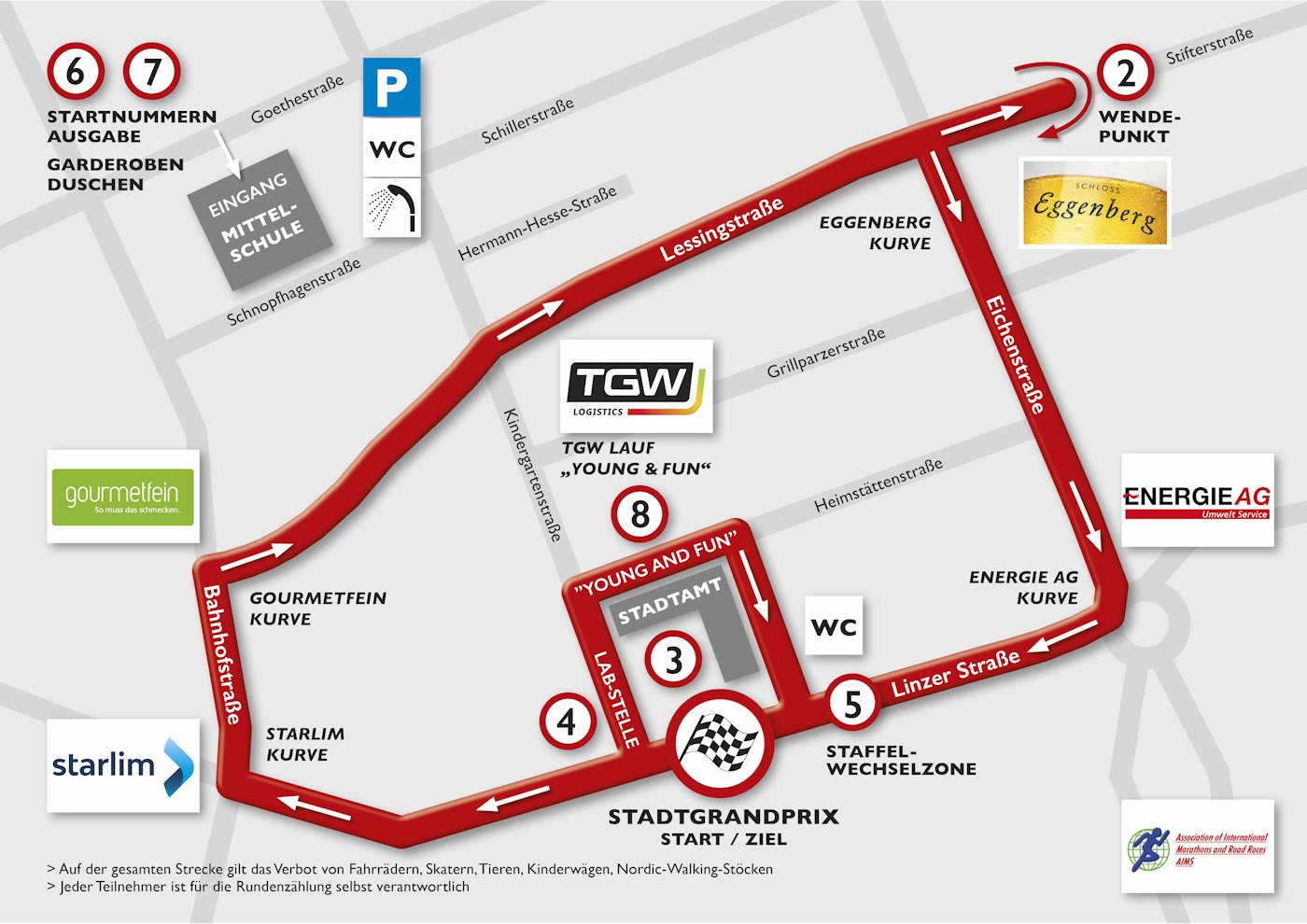 Streckenplan